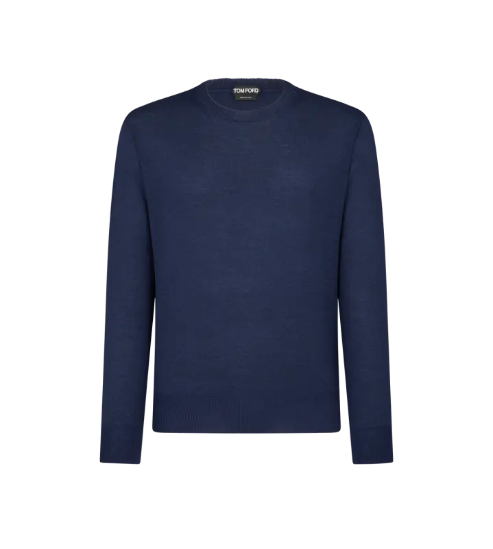 SEAMLESS ALPACA SILK CREW NECK online